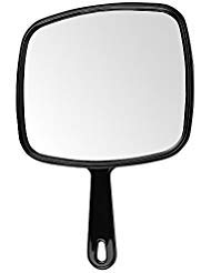 Professional Extra Large Hand Mirror with Handle