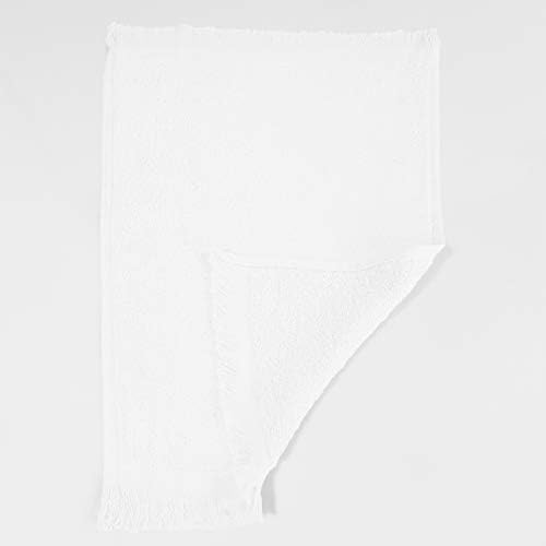 ToteBagFactory 12-Piece White Fingertip Towels Set