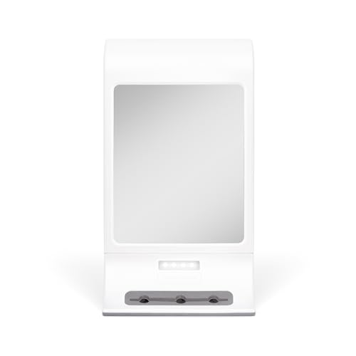 Zadro Fogless LED Shower Mirror with Secure Mounting