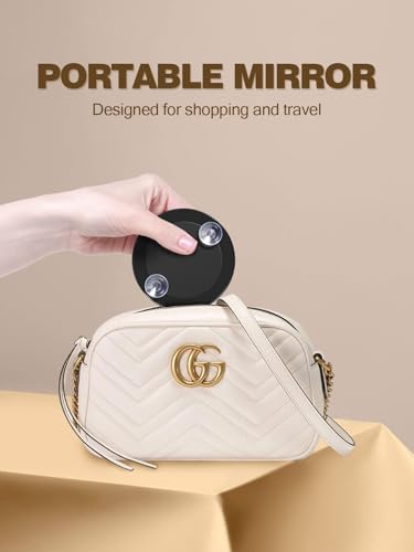 40X Magnifying Mirror with Suction Cups