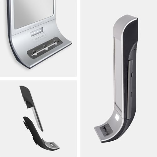 Zadro Fogless LED Shower Mirror with Secure Mounting