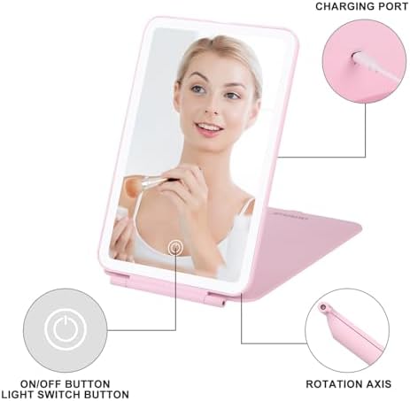 Versatile Travel Makeup Mirror