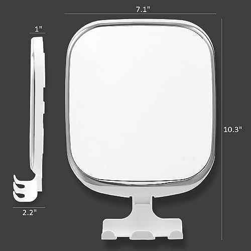 Waterproof Shatterproof Folding Mirror for Shaving Makeup Removal