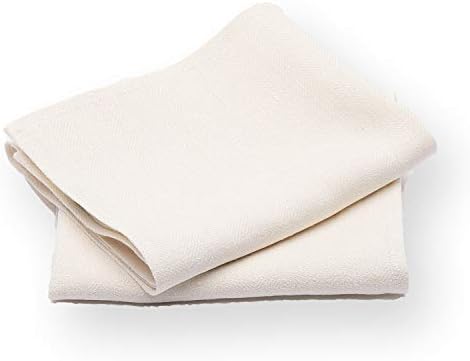 Serious Luxury Linen Towels Set - Luxury 13x20 inch Hand guest towels in Cream