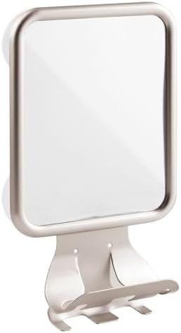 Modern Suction Shaving Mirror for Showers