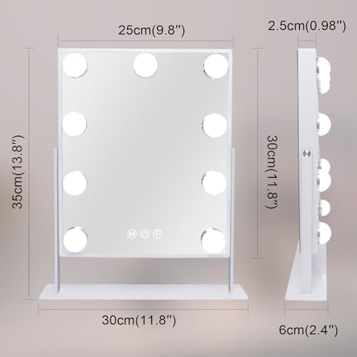 Charming Vanity Mirror with Lights