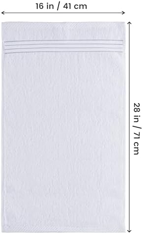 Utopia Towels 6-Piece Premium Hand Towels Set 16x28 inches