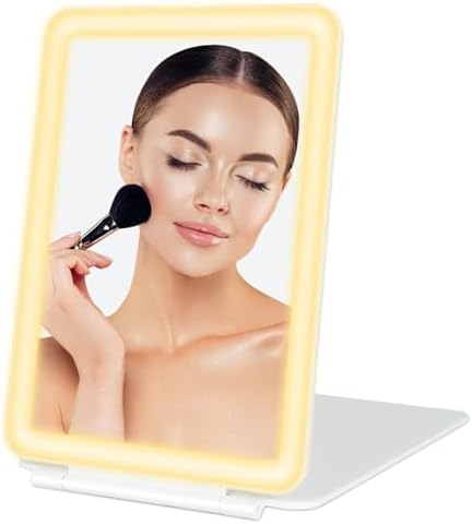 Perfect Make-up Mirror with Lights for Travelers
