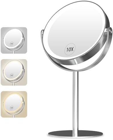 10x Magnifying Mirror with Light