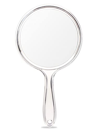 OMIRO Hand Mirror with 3X Magnification Double-Side Compact Durable