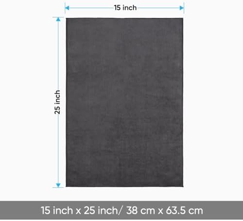 HOMEXCEL Grey Hand Towels