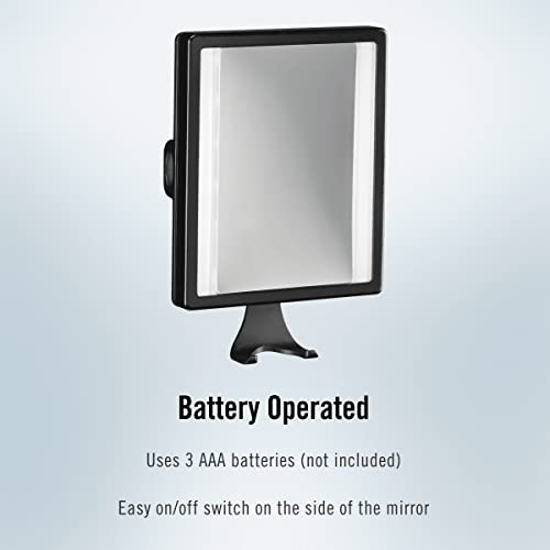 Conair Lighted 2X Mirror for Shower