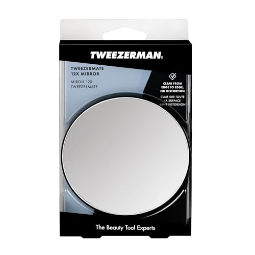 Elevate Your Make-up Routine with the Tweezerman Tweezermate 12xs Magnification Mirror