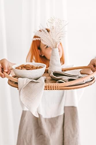 Natural Flax Face Washcloths