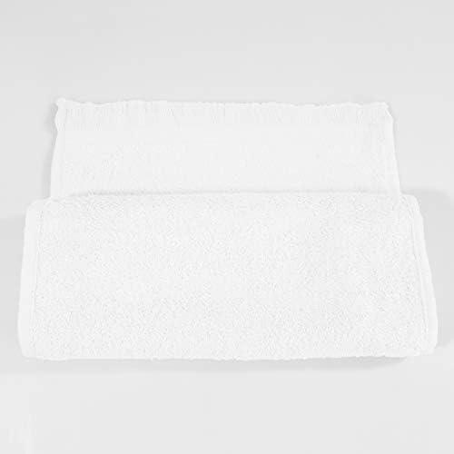 ToteBagFactory 12-Piece White Fingertip Towels Set