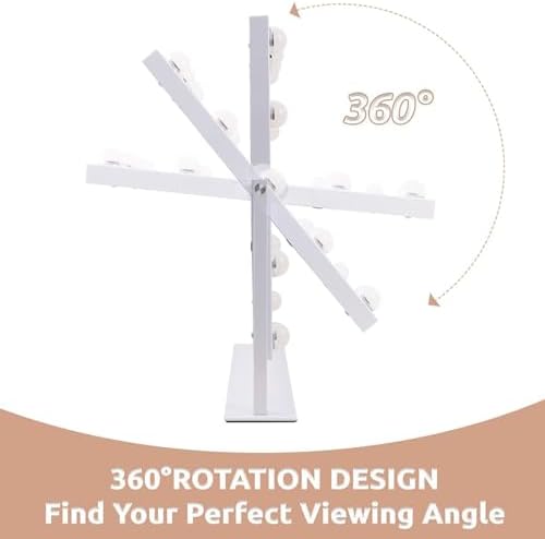Hansong Lighted Vanity Mirror for Makeup