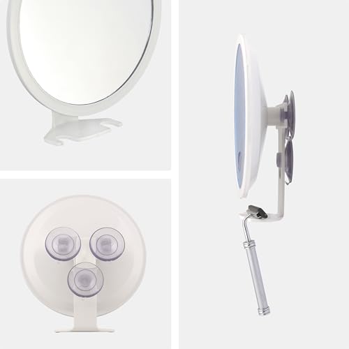 Professional Grooming Mirror - No Fog Multi-Magnification