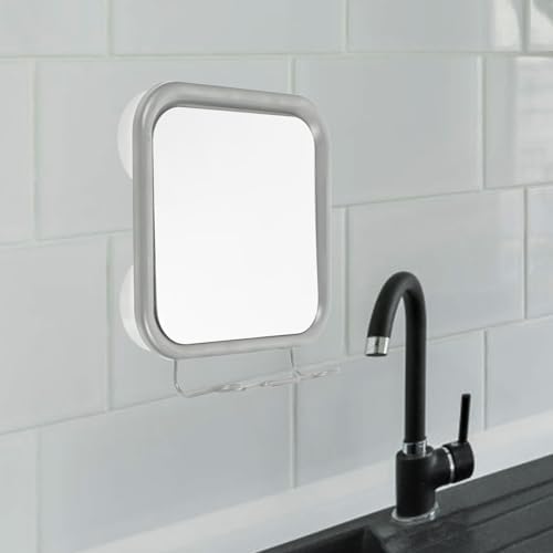Nolitoys Tilting Fogless Shower Mirror