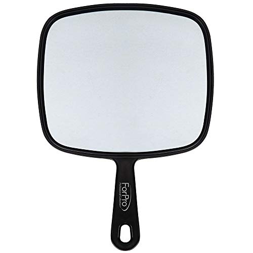 Professional Extra Large Hand Mirror with Handle
