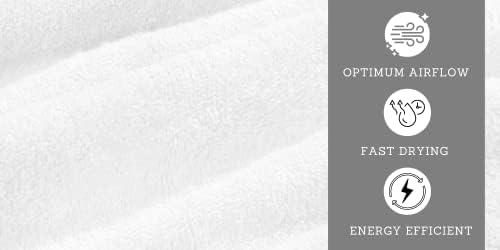 Extra-Soft Terry Cotton Bath Towels Set