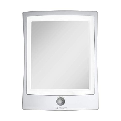 Zadro ZWTAR20S LED Fogless Showershaver Mirror - Shiny Touch-On LED