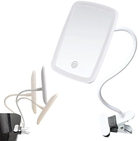 Ezcora Clip-On Lighted Makeup Mirror