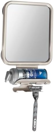 Modern Suction Shaving Mirror for Showers
