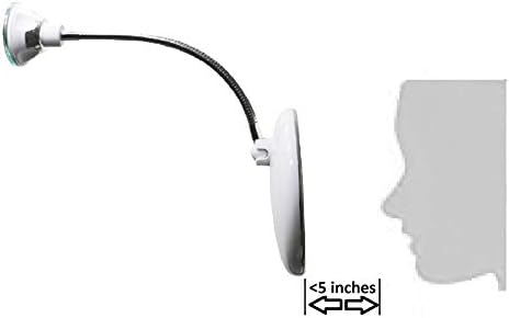 JiBen 10X Magnifying Makeup Mirror