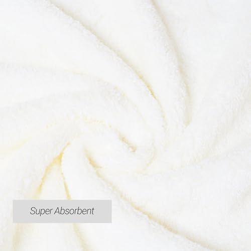 Large Bath Towels 31x62 Cotton Soft Luxurious for Bathroom