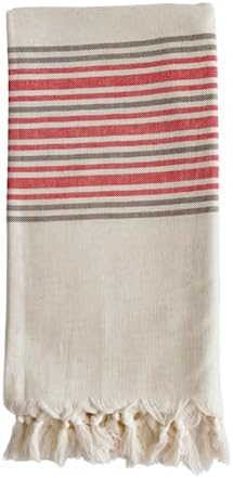 Linen Blend Turkish Beach Towel Premium Luxury Soft Quick Dry