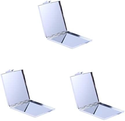 Minkissy 3-Piece Compact Folding Makeup Mirror