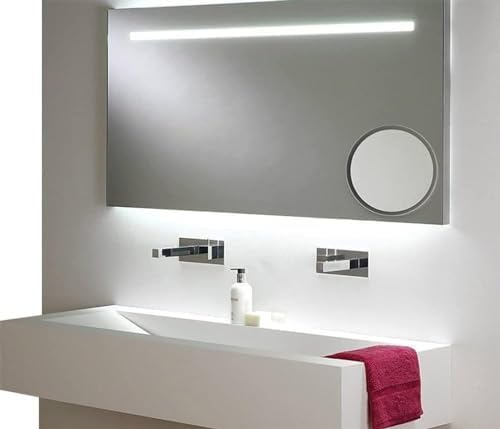Mavoro Magnifying Mirror 5X with 3 Suction Cups 9 Inch