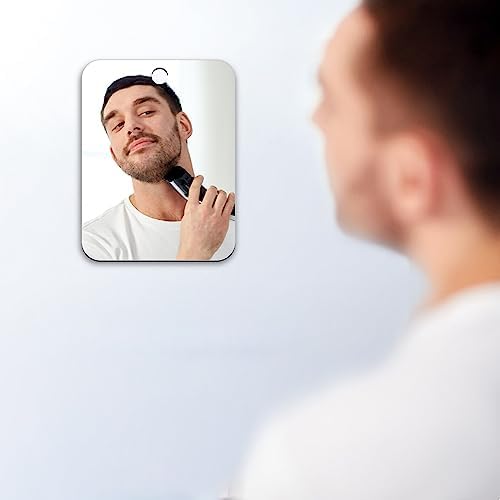 Durable ShatterPROTECT Shaver Mirror for Travellemen