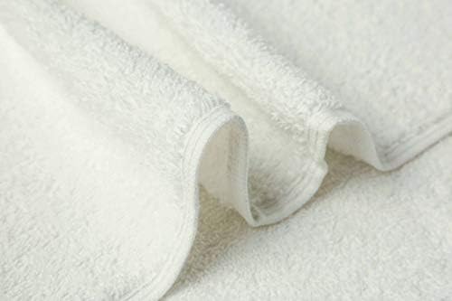 22x44 White Cotton Bath Towel