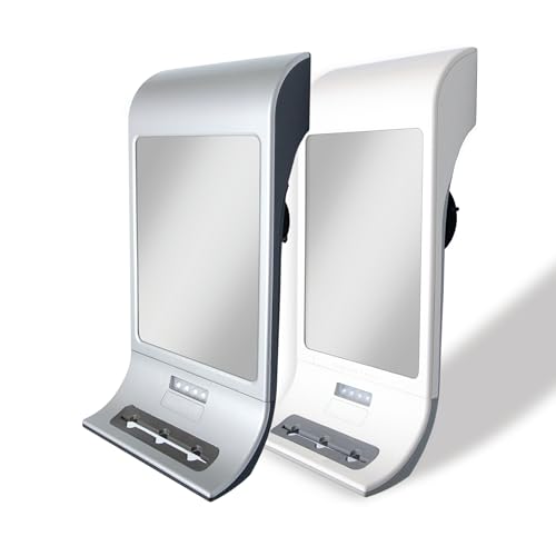 Zadro Fogless LED Shower Mirror with Secure Mounting
