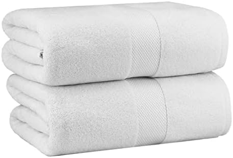 COTTON CRAFT Hotel Spa Luxury Bath Sheet Set - 2 Pack - 40 x 80