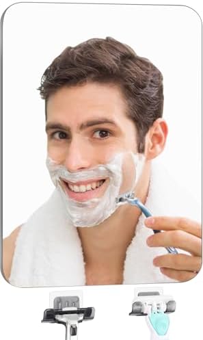 EUAIAJ Shaving Grooming Mirror 103x79in Frosted Easy Install