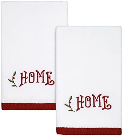Avanti Linens Home for the Holidays Collection 2-Piece Fingertip Towel Set
