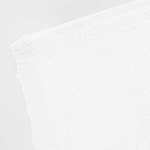 ToteBagFactory 12-Piece White Fingertip Towels Set