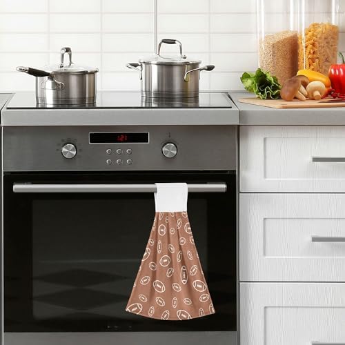 Fast-Drying American Football-Kitchen Towels 2-Pack Soft Absorbent