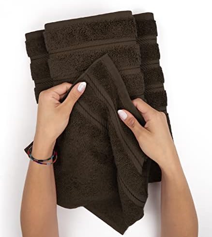 American Soft Linen Luxury 6-Piece Towel Set Soft Turkish Washcloths