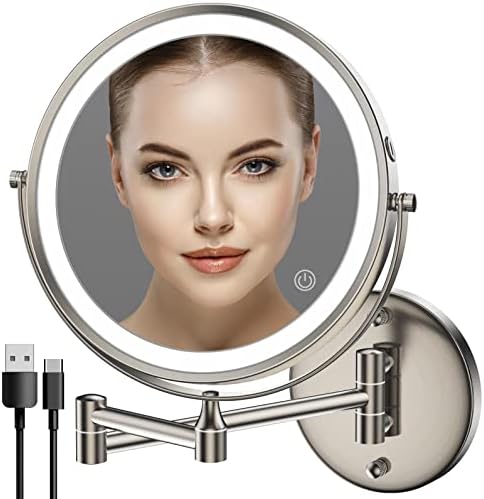 HD Wall-Mounted Makeup Mirror for Daily Use