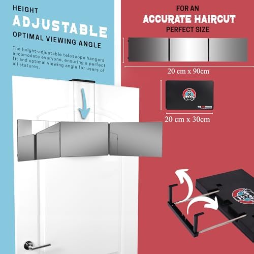 360 Degree Mirror for Self Haircutting