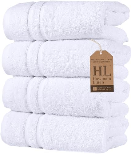 Luxurious Turkish Cotton Hand Towels Set for Bathroom Beyond