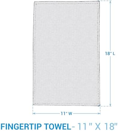 4-Piece Premium Fingertip Towel Set for the Perfect Bath Experience