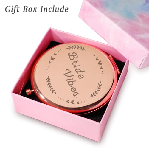 Brides Engraved Compact Mirror