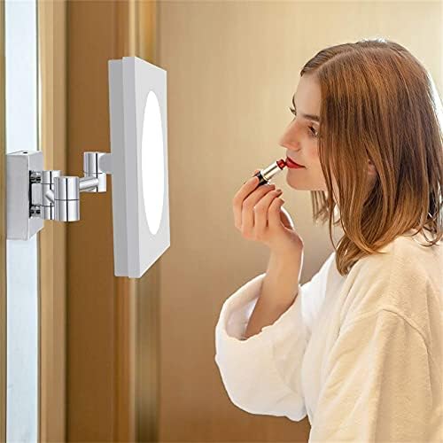 Mirror Handheld LED Light Compact Magnifying Glass