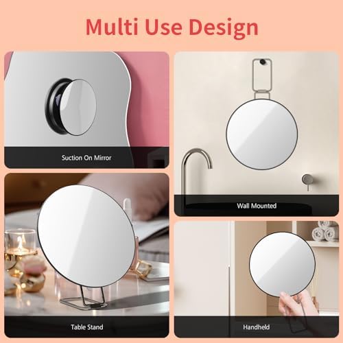 Suupvaor Travel Magnifying Mirror