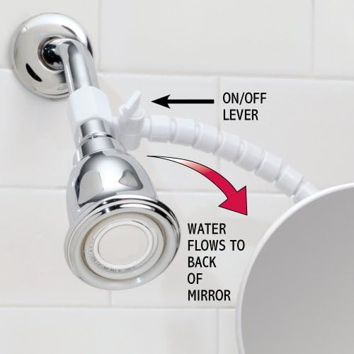 Fog-Free Small Shower Mirror