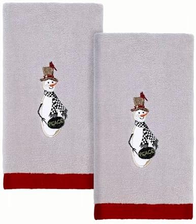 Avanti Linens Country Friends Fingertip Cotton Towels Set of 2